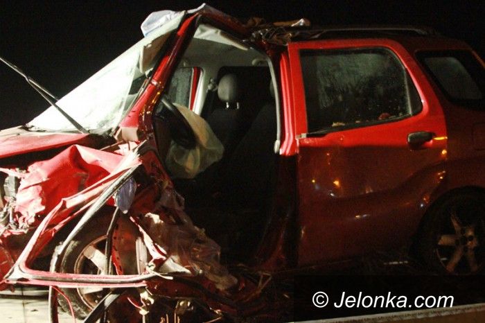 Jelenia Góra: Czołówka w Mysłakowicach. Dwie osoby w szpitalu