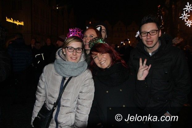 Jelenia Góra: Tak witaliśmy 2014 rok na jeleniogórskim Rynku