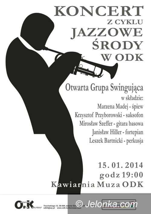 Jelenia Góra: Otwarta Grupa Swingująca zagra w środę w ODK