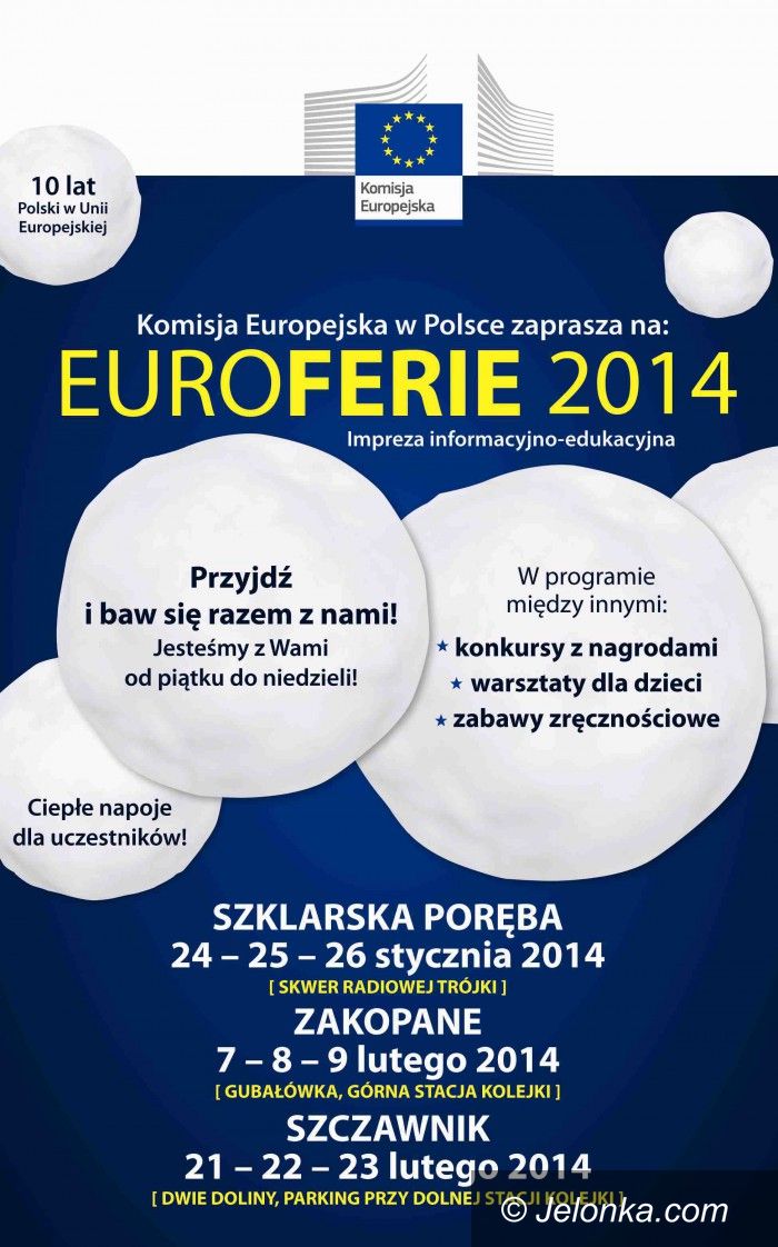 Szklarska Poręba: W Szklarskiej Porębie od dzisiaj Euroferie!