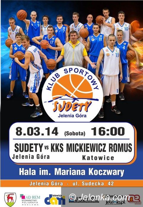II-liga koszykarzy: Sudety kończą rundę zasadniczą