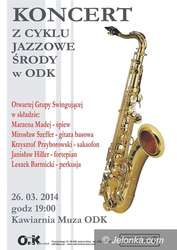 Jelenia Góra: Jazzowa środa z Otwartą Grupą Swingującą