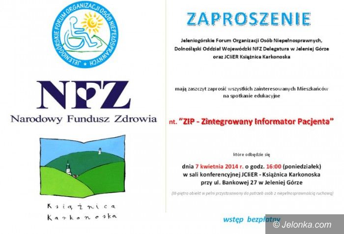 Jelenia Góra: Dowiedz się więcej o informatorze pacjenta