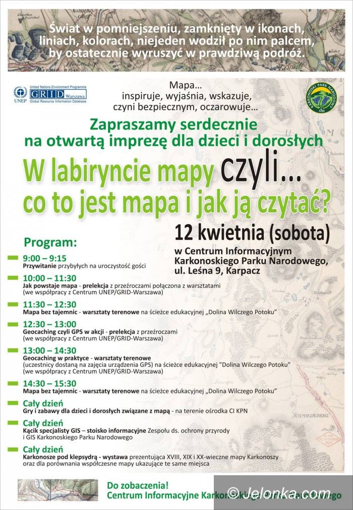 Karpacz: W labiryncie mapy – już w sobotę w Karpaczu