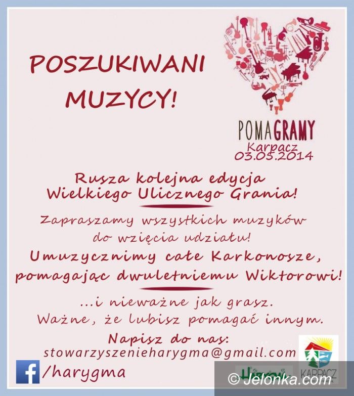 Karpacz: Grasz na instrumencie? Zagraj dla małego Wiktora