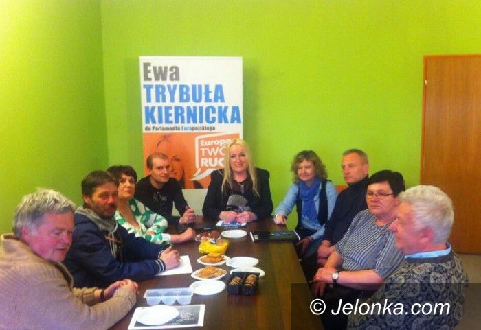 Jelenia Góra: Ewa Trybuła–Kiernicka odwiedziła Jelenią Górę