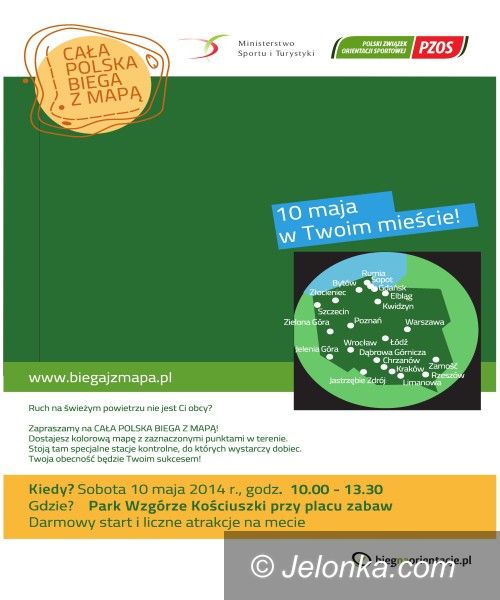 Jelenia Góra/Kraj: Cała Polska biega z mapą!