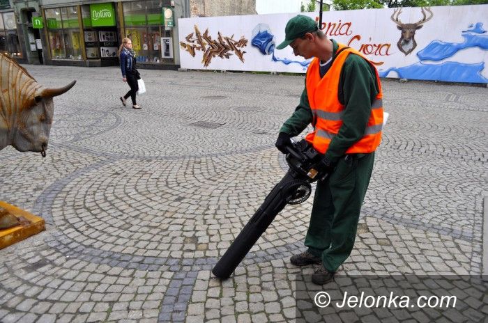 Jelenia Góra: Codzienne odkurzanie… deptaka
