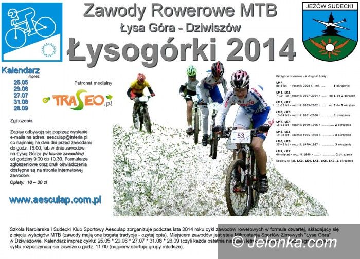 Dziwiszów: Ruszają Łysogórki MTB 2014
