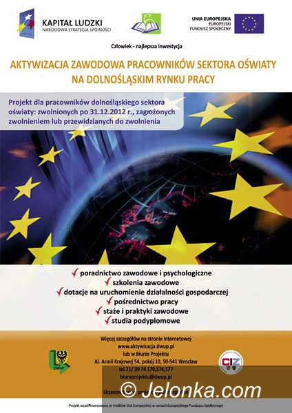 Region: Jest pomoc dla bezrobotnych nauczycieli