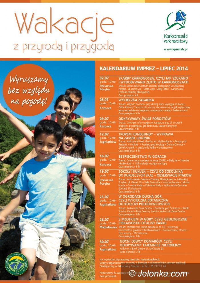 Region: Wędrówki przyrodnicze na wakacje