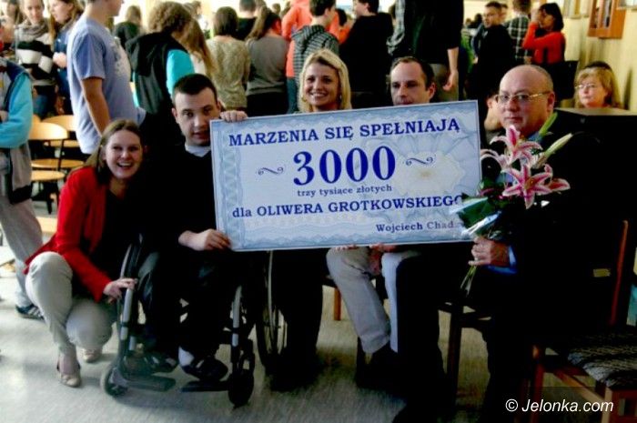 Jelenia Góra: Spełnią się marzenia Oliwera!