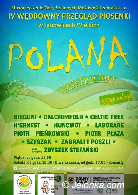 Region: Rozśpiewana Polana w Janowicach Wielkich – od jutra