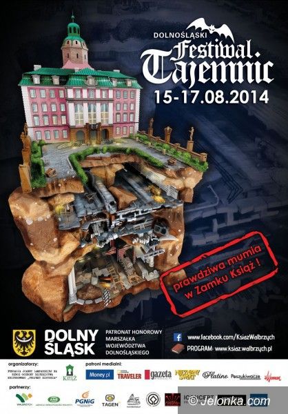 Region: O Miedziance na II Dolnośląskim Festiwalu Tajemnic na Zamku Książ