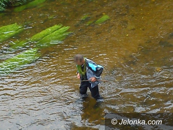 Jelenia Góra: Uciekał przed karą… przez rzekę