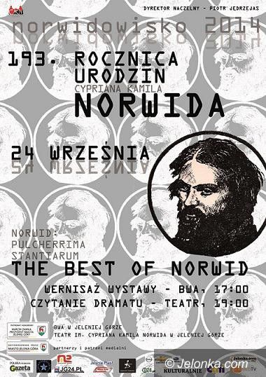 Jelenia Góra: Jutro Urodziny Norwida, czyli kolejna odsłona “Norwidowska”