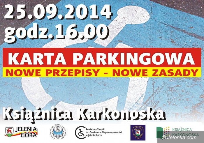 Jelenia Góra/Region: Ważne spotkanie o kartach parkingowych