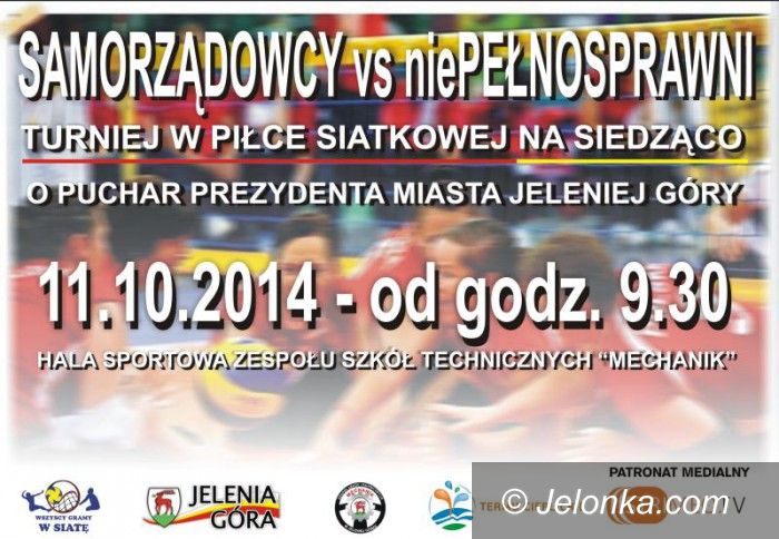 Jelenia Góra: Zapraszamy na turniej "Samorządowcy vs Niepełnosprawni"