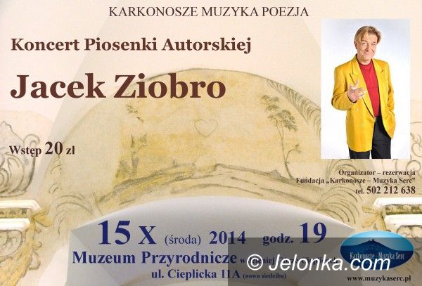 Jelenia Góra: Wieczór z piosenkami Jacka Ziobro