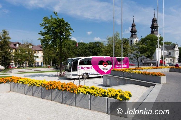 Jelenia Góra: Bus kampanii „Ciśnienie na życie” w Jeleniej Górze