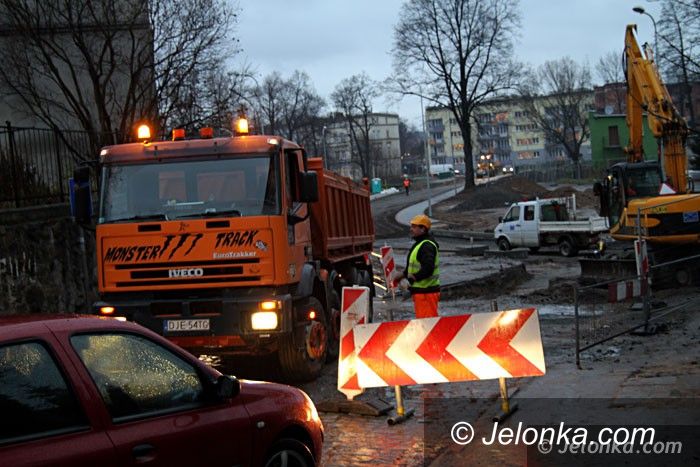 Jelenia Góra: Wjazd na ul. Górną i Jelenią od Pijarskiej zamknięty 