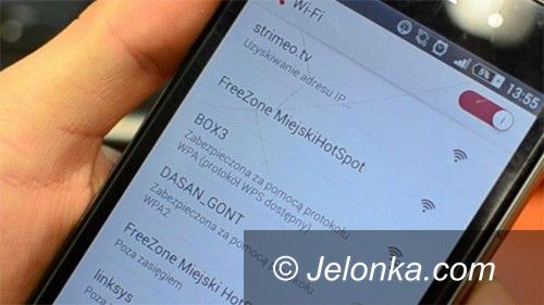 Jelenia Góra: Już są miejskie hot–spoty!