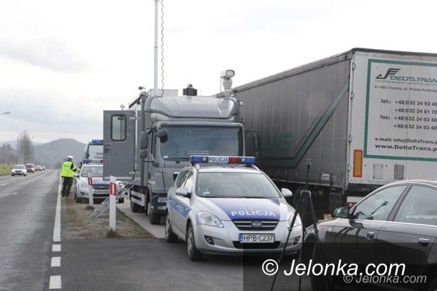 Jelenia Góra: Akcja „Truck” – sypią się mandaty