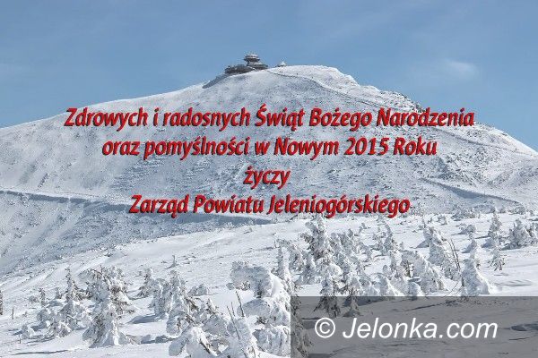 Powiat: Życzenia Świąteczne od Starostwa Powiatowego w Jeleniej Górze