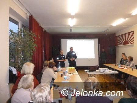 Jelenia Góra: Spotkanie z seniorami o bezpieczeństwie