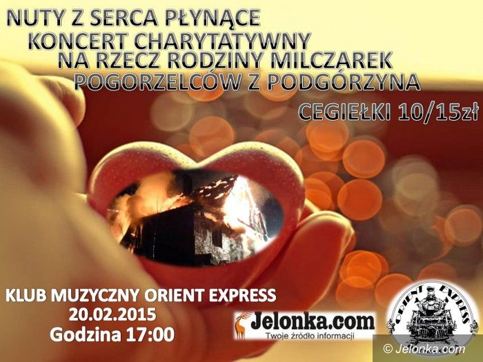 Jelenia Góra: Koncert charytatywny dla pogorzelców z Podgórzyna