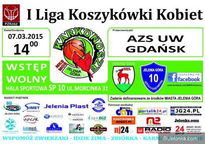 Jelenia Góra: Karkonoszki podejmą AZS Gdańsk