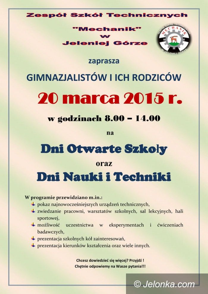 Jelenia Góra: Mechanik otwiera drzwi. Już dzisiaj
