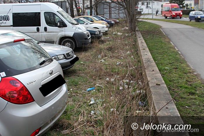 Jelenia Góra: Czytelnicy: Skwer jak śmietnisko 
