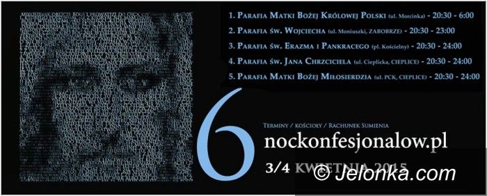 Jelenia Góra: Noc Konfesjonałów także w Jeleniej Górze