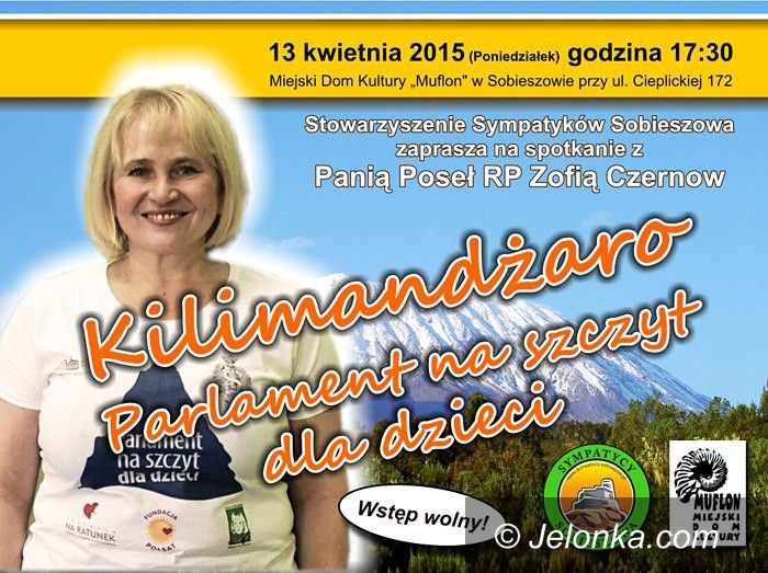 Jelenia Góra: Posłanka o wyprawie na Klimandżaro