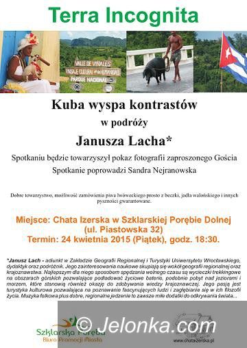 Szklarska Poręba: Kuba wyspa kontrastów w podróży Janusza Łacha