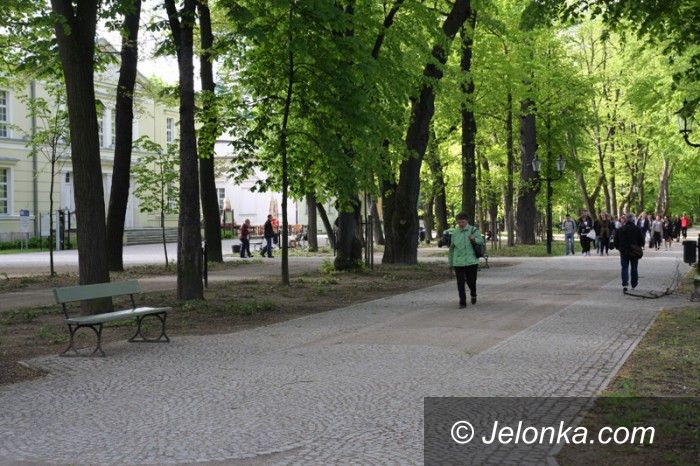 Jelenia Góra: Odwodnią Park Zdrojowy
