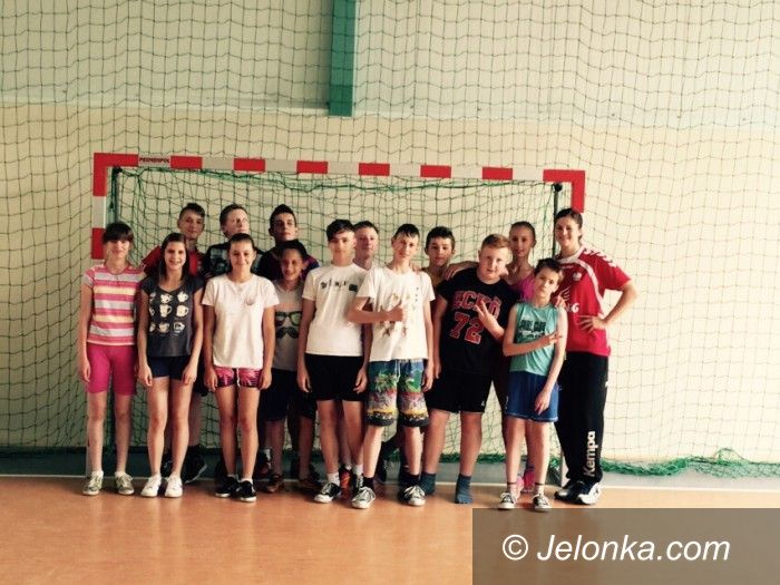 Janowice Wielkie: Lekcja wychowania fizycznego z kadrowiczką Polski!