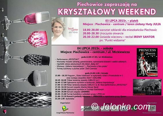 Piechowice: Kryształowy Weekend Piechowice 2015 z Ireną Santor