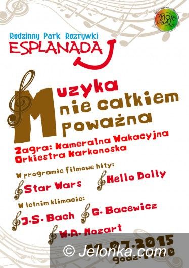 Szklarska Poręba: Muzyka (lubiana) na Esplanadzie pod Szrenicą