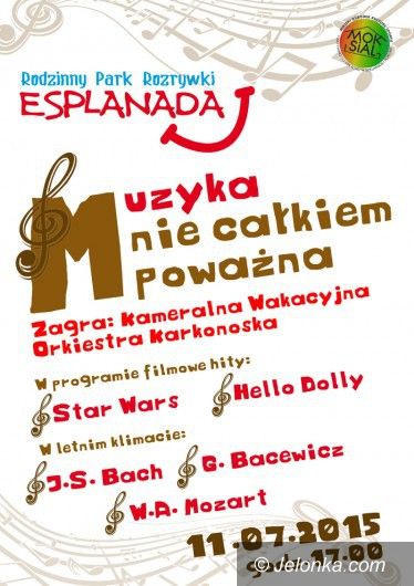 Szklarska Poręba: Muzyka (lubiana) na Esplanadzie pod Szrenicą