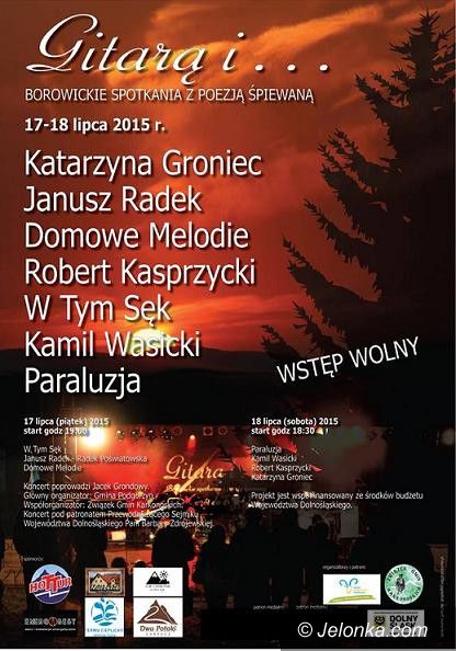 Region: Gitarą i... borowickie spotkania z poezją śpiewaną