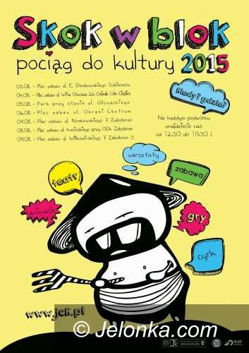Jelenia Góra: “Skok w blok 2015”, czyli “Pociąg do kultury”