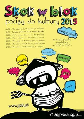 Jelenia Góra: “Skok w blok 2015”, czyli “Pociąg do kultury”