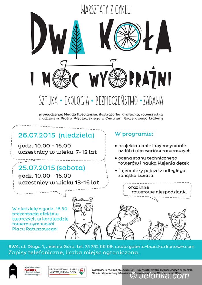 Jelenia Góra: Dwa koła i moc wyobraźni w niedzielę w BWA