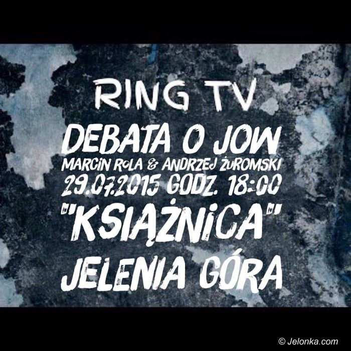Jelenia Góra: O referendum i JOW–ach w Książnicy