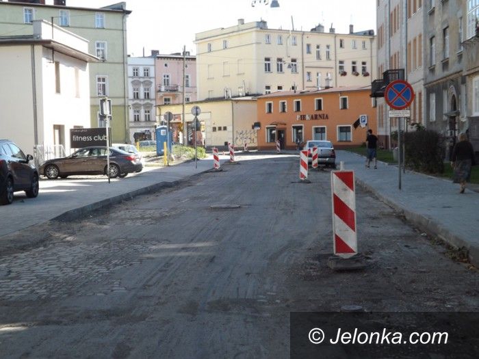 Jelenia Góra: Remont ulicy Okrzei dobiega końca
