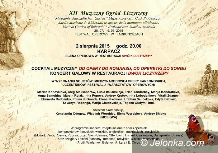 Karpacz: Koncert galowy 12. Muzycznego Ogrodu Liczyrzepy