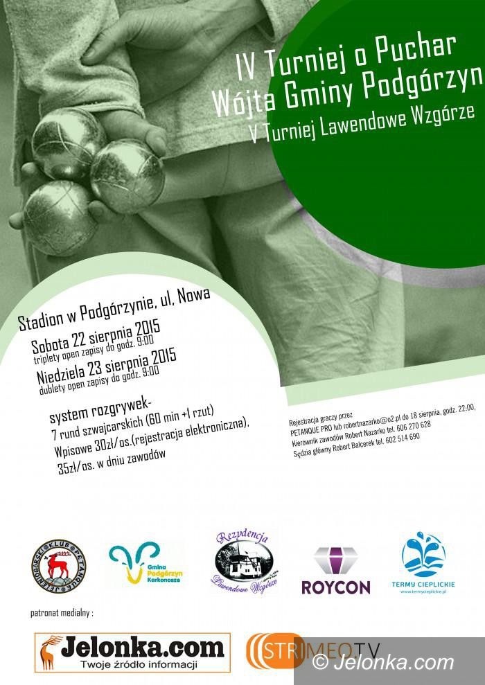Region: Turniej gry w kule – w weekend