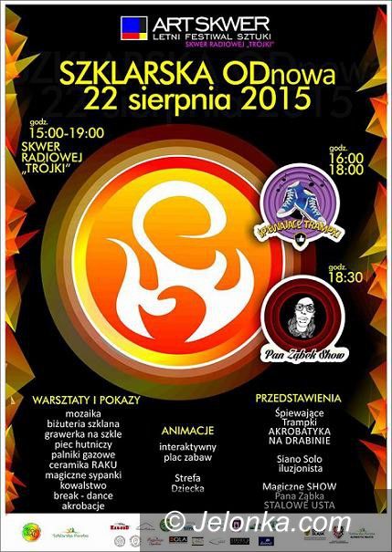 Szklarska Poręba: “Szkło z Przypadku” na ArtSkwerze 2015